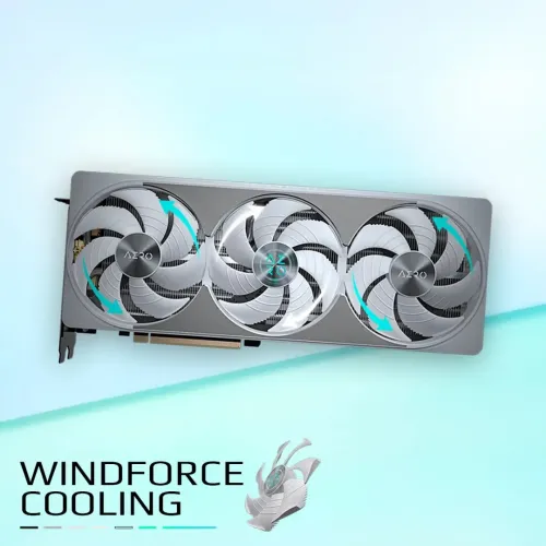 GIGABYTE GEFORCE RTX 5080 AERO OC SFF - 16G GDDR7 -G-SYNC - DLSS 4 - RAY TRACING - HDMI/DP - WHITE