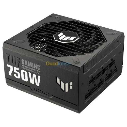 ASUS TUF Gaming 750W Gold - 80 PLUS GOLD - 100% MODULAIRE - SILENCIEUXSE - 4 BROCHES - NOIR