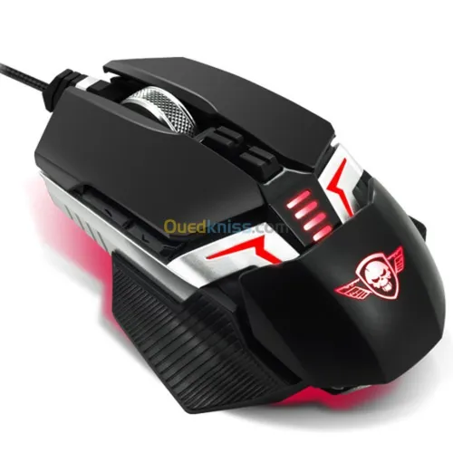 Spirit Of Gamer Xpert-M300 Souris Filaire Pour Gamer - Ambidextre - Capteur Optique 5000 Dpi