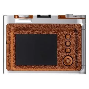 FUJIFILM INSTAX MINI EVO - APPAREIL PHOTO INSTANTANÉ - BLUETOOTH - LENS 28MM - 5 MP - FLASH - USB-C - MARRON