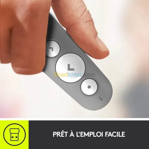 Logitech R500s - Télécommande De Présentation - 3 Boutons - 