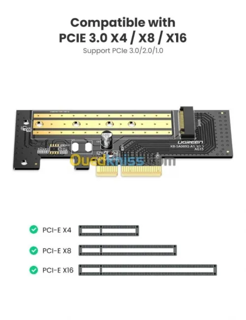 Ugreen M.2 NVME To PCI-E 3.0 X 4