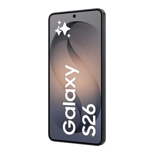 SAMSUNG GALAXY S26 - EXYNOS 2600 - 12GB - 256GB - DUAL SIM - 6.3" AMOLED - 50MP - 5G - USB-C - 4300 MHA - BLACK SM-S942B 