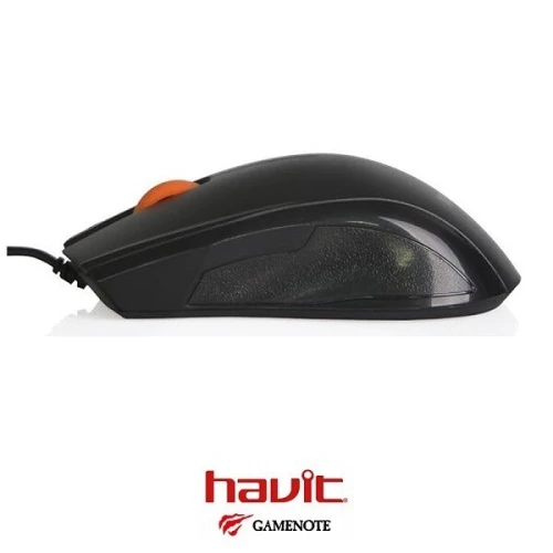HAVIT MS689 - SOURIS FILAIRE USB - PRÉCISION OPTIQUE - DESIGN ERGONOMIQUE - COMPACTE - BLACK