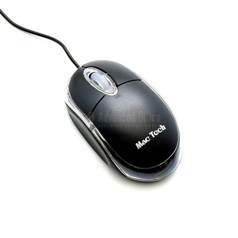 souris optique MACTECH USB classique avec roulette MT-OM12