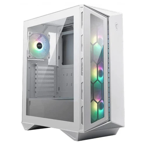 MSI MPG GUNGNIR 110R - BOITIER GAMING - MOYEN TOUR 360MM - ATX - VERRE - 4 x FANS ARGB - WHITE