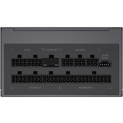 ALIMENTATION GAMEMAX RGB-1300 - 1300W - FULL MODULAIR - CERTIFIÉE 80+ PLATINUM - ATX 3.0 / 3.1 - RGB - HAUTE - BLACK