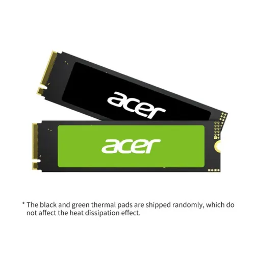 ACER FA100 1TB - NVME PCIE GEN 3 X 4 M.2 - 3D NAND 2280 - HIGH PERFORMANCE - FREE CLONING - BLACK