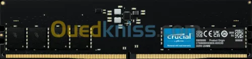 CRUCIAL RAM 16GB DDR5 - 4800 Mhz - UDIMM - DESKTOP -