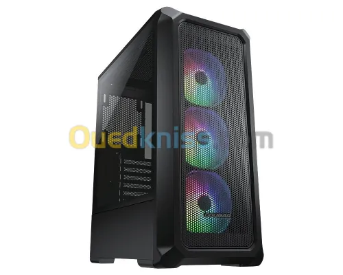 COUGAR ARCHON 2 MESH RGB - BOÎTIER MOYEN TOUR - 3 FANS ARGB - ULTRA SILENCIEUX - 240 MM - NOIR