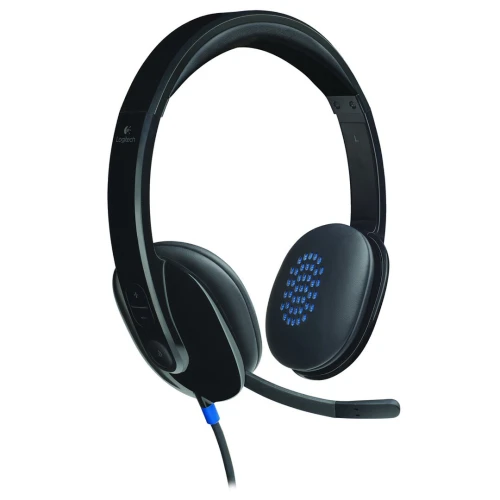 LOGITECH H540 - CASQUE USB HEADSET PROFESSIONEL - MICROPHONE ANTI-BRUIT NC - PC & LAPTOP - PLUG & PLAY - BLACK