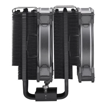 COOLER MASTER HYPER 622 HALO BLACK - INTEL & AMD - LED ARGB - ALUMINIUM - 3 BROCHES - 2 FAN 120MM