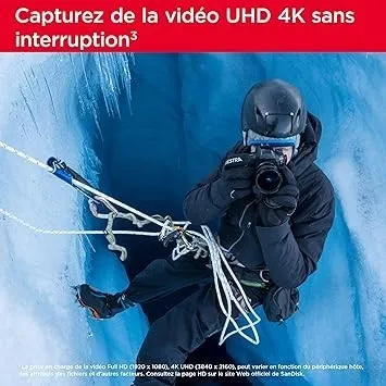 SanDisk Extreme Pro SDHC UHS-I 512 Go - SPEED UP TO 200 MB/S
