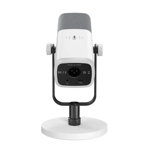 FIFINE AM8 DYNAMIC - MICROPHONE USB / XLR - STREAMING / PODCAST / GAMING - WINDOWS / MAC / PS4 / PS5 - RGB - WHITE