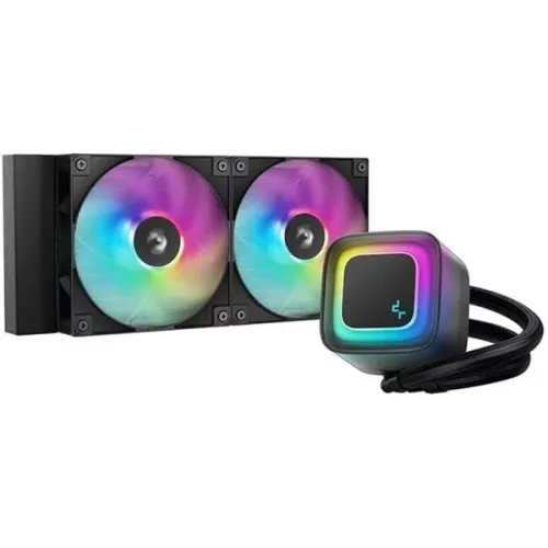 DEEPCOOL LE240 V2 - WATERCOOLING AIO 240MM - INTEL & AMD - ARGB - ANTI-LEAK - 2 100RPM - BLACK