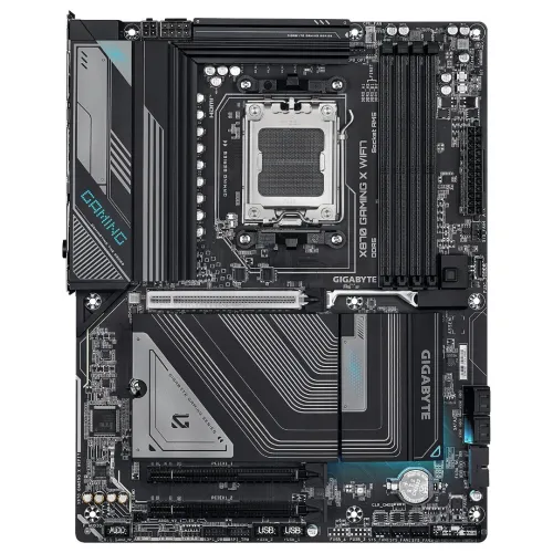 GIGABYTE X870 GAMING X WIFI7 - CARTE MÈRE ATX - SOCKET AM5 - 4 x DDR5 - 1 x PCIe 5.0 X16 - 3 x M.2 NVMe - WIFI 7 - BT 5.4 - LAN 2.5GBE - BLACK