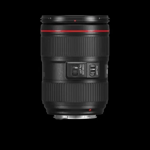 CANON OBJECTIF EF 24-105mm - F/4L IS II USM - APS-C - 3 VITESSES - FOCALE AJUSTABLE - MÉTAL - NOIR