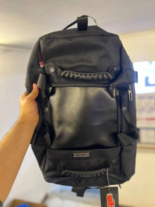 WITZMAN B918 - SAC À DOS DE VOYAGE - GRANDE CAPACITÉ - COMPARTIMENT MULTI-USAGE - DESIGN MODERNE - MATÉRIAUX RÉSISTANTS - BLACK