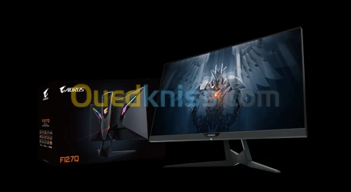 Gigabyte Aorus FI27Q 27" Ecran Gamer 27" QHD - Dalle IPS - 1ms - 165Hz - HDMI - DisplayPort