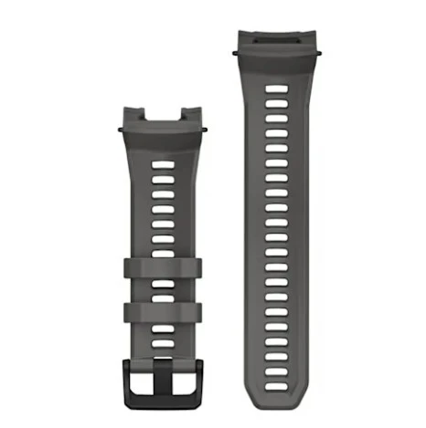 BRACELET GARMIN INSTINCT 26MM - SILICONE NOIR CHARBON HAUTE PERFORMANC - ULTRA-CONFORTABLE - POUR INSTINCT - BLACK