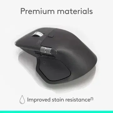 LOGITECH MX MASTER 4 FOR BUSINESS - SOURIS SANS FIL - ERGONOMIQUE AVANCÉEP PRO - 8 BOUTONS GRIS