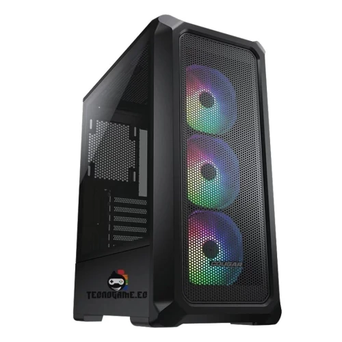 COUGAR ARCHON 2 MESH RGB - BOÎTIER MOYEN TOUR - 3 FANS ARGB - ULTRA SILENCIEUX - 240 MM - NOIR