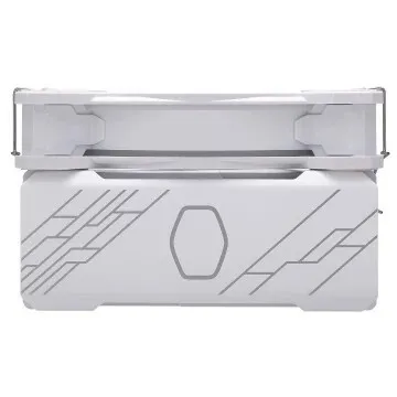 COOLER MASTER HYPER 212 HALO WHITE AIRCOOLING - 120mm ARGB FAN - SOCKET INTEL & AMD -ALUMINIUM-180W