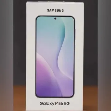 SAMSUNG GALAXY M56 5G - OCTA-CORE - 8GB - 256GB - DUAL SIM - 6.7" SUPER AMOLED - 50 MPXL - 5000 MAH - BLACK SM-M566B/DS SM-M566B/DS