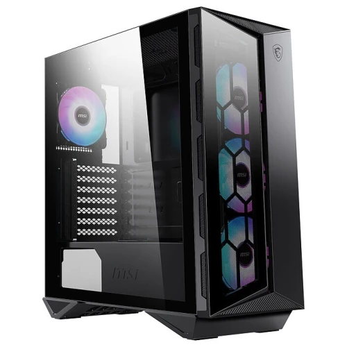 MSI MPG GUNGNIR 110R - BOITIER GAMING - MOYEN TOUR 360MM - ATX - VERRE - 4 x FANS ARGB - BLACK