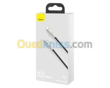Baseus Cafule Series Metal Data Cable Type-C To Type-C - 2 Mètre - 100W