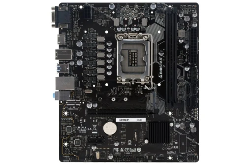 BIOSTAR H610 MHP - LGA 1700 - UATX - 2 X DDR4 - USB 3.2 - HDMI VGA - 1 X PCIe 3.0 -