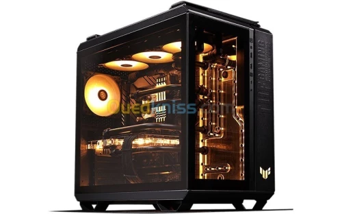 ASUS TUF GAMING GT502 PLUS - BOITIER GAMING - 4 FAN 120 MM - MICRO ATX - ATX/EPS - NOIR