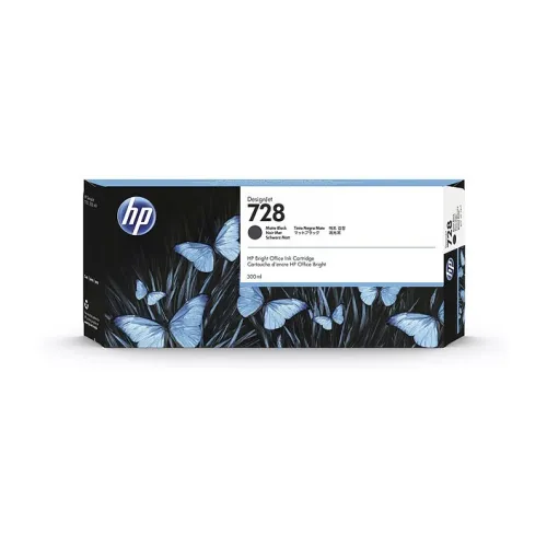 HP DESIGNJET 728 -PACK D'ENCRE ORIGINALES 130ml - 4 COULEURS - HP DESIGNJET T730 - T830 -T650 -T630