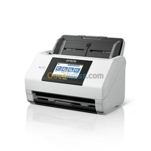 SCANNER EPSON WORKFORCE DS-790WN - A4 - 600 DPI - DUPLEX - ADF 100 FEUILLES - USB/WIFI/ETHERNET - BLACK