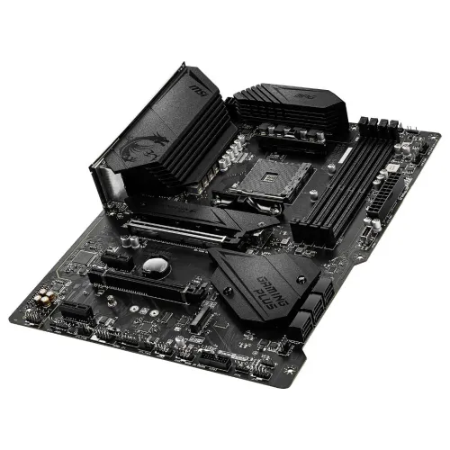 MSI MPG B550 GAMING PLUS ATX - AMD AM4 - 4x DDR4 - SATA 6Gb/s + M.2 - USB 3.1 - PCI-E 4.0 - BLACK