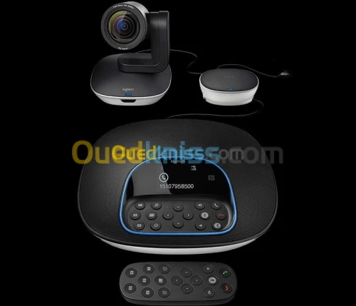 Logitech GROUP Videoconference - Full HD 1080p - 90 - 10x Zoom - 4 Mic - 20 People - Skype Bussines