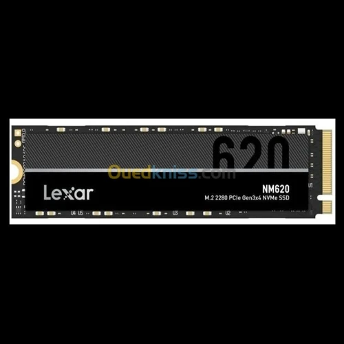 LEXAR NM620 256Go - SSD M.2 - Disque Dur Interne - NVMe - Jusqu'à 3500 Mo/S