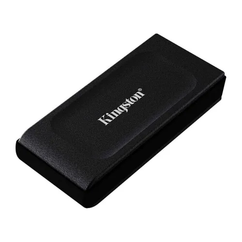 KINGSTON XS1000 1TO - DISQUE SSD EXTERNE - 1050 MO/S - USB-A To USB-C - 3D NAND - USB 3.2 - BLACK