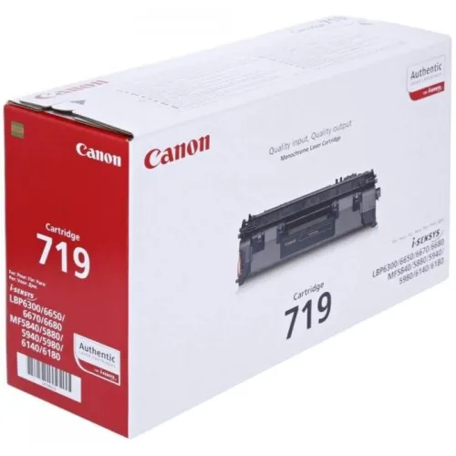 CANON CARTOUCHE TONER 719 NOIR - ORIGINAL