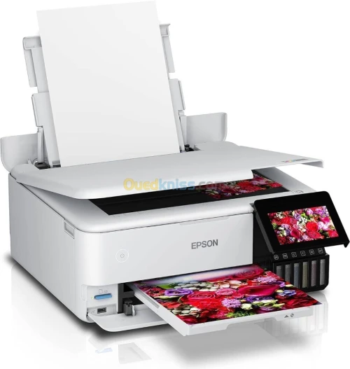 EPSON ECOTANK L8160 - IMPRIMANTE MULTIFONCTION A4 - JET D'ENCRE - RECTO VERSO - WIFI - STANDARD + PHOTO - 6 COULEURS