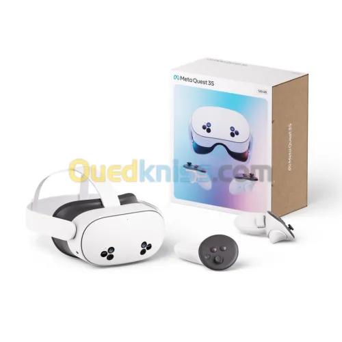 OCULUS META QUEST 3S - 128 GO 4K - SNAPDRAGON XR2 GEN 2 - ALL-IN-ONE - QUEST TOUCH PLUS - 2 MANETTES
