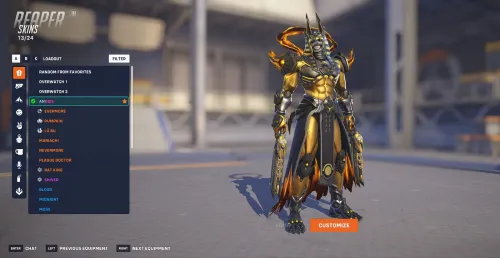 overwatch 80+ legendary skins season 1