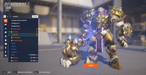 overwatch 80+ legendary skins season 1