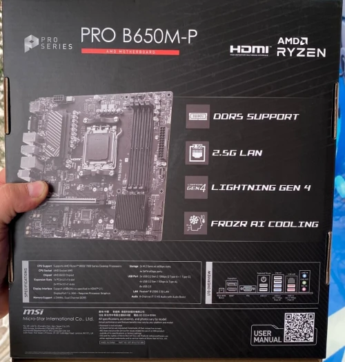 Msi b650m p