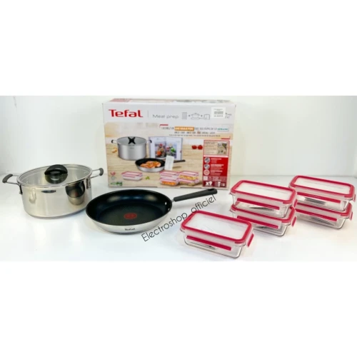 BATTERIE DE CUISINE TEFAL 9 PIÈCES G737S325 