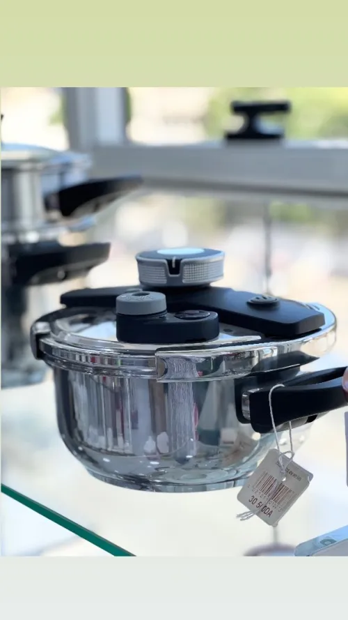 PROMO Sur la cocotte minute ELSEB 4 en 1 Inox 18/10 6 pièces 