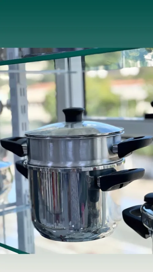 PROMO Sur la cocotte minute ELSEB 4 en 1 Inox 18/10 6 pièces 