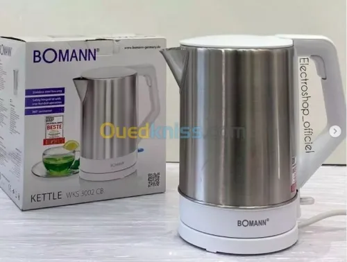 Bouilloire BOMANN 1,5 L 2200 W