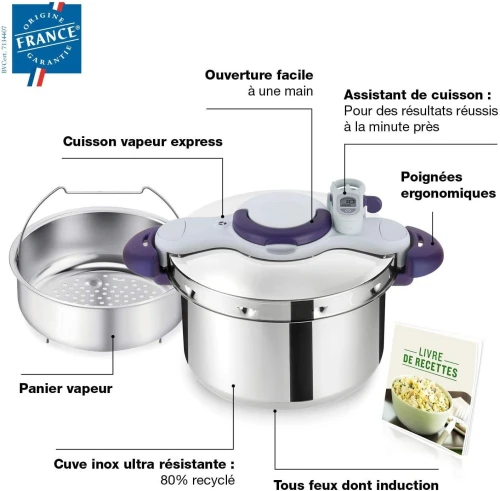 Cocotte-Minute 9 L Seb Clipsominut Perfect