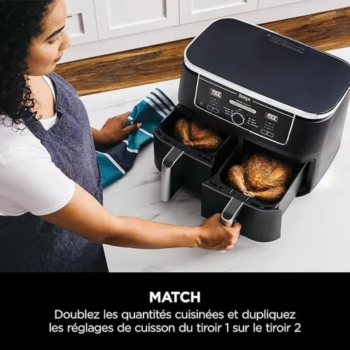 Friteuse sans huile Ninja Foodi MAX DualZone 9,5 L AF400EUWH